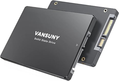 Vansuny 128GB SATA III SSD Internal Solid State Drive 2.5” Internal Drive Advanced 3D NAND Flash up to 450MB/s SSD Hard Drive for PC Laptop