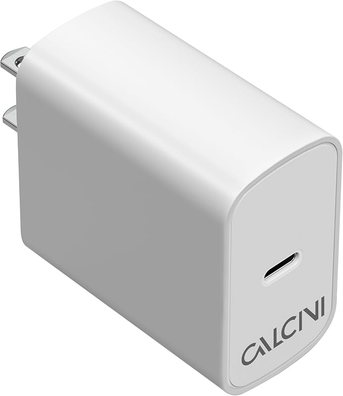 CALCINI USB C Charger Block, 65W Type C Fast Charger for MacBook Pro, Galaxy, Dell, iPhone 15, iPad Pro, and More