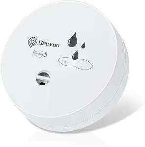 Geevon 1 Pack Water Leak Detector,100dB Sensor Alarm for Home