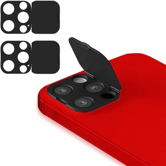Phone Camera Lens Cover Compatible for iPhone 12 Pro, Camera Lens Protector to Protect Your Privacy and Security,Strong Adhesive,2 Pack
