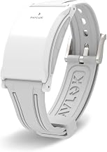 Pavlok 3 Sports (White) – App Controlled Silent Alarm & Habit Trainer Wearable – Vibration/Chime/Zap – Includes Plus (Lifetime Access) – Steps & Sleep Tracking - Image 1