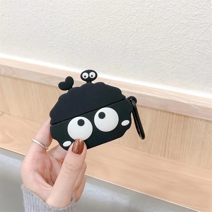 Compatible with Airpods Pro 2nd Generation Case 2022, Cute AirPods Pro 2 Case Cartoon, Kawaii Soft Silicone Protective Cover for Apple New Airpods Pro2 for Men Women (Dust Ball)