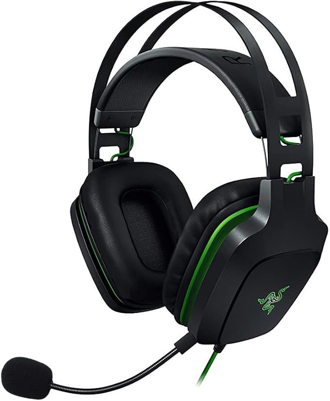 Electra V2 Mic Replacement, Replaceable 3.5mm Game Microphone Gooseneck Mic Boom for Razer Electra V2 USB 7.1 Surround Sound Gaming PS4 Xbox One Nintendo Switch Computer PC Headphones Headsets