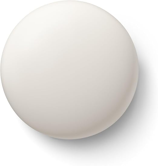 Google Nest Temperature Sensor (2nd Gen) - Room Comfort Sensor with Scheduling - Works with The Nest Learning Thermostat (3rd and 4th Gen) and Nest Thermostat E - Porcelain, White