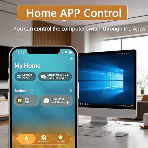 Remote PC Power Switch, Wireless Remote Power On/Off Switch