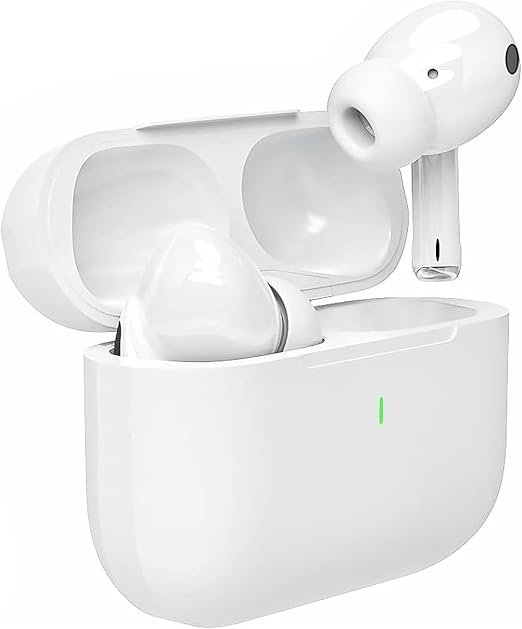 Wireless Earbuds Bluetooth 5.3 Headphones, HiFi Stereo Ear Buds with ENC Noise Canceling Charging Case, IPX7 Waterproof in-Ear Earphones for Gym/Running/Work