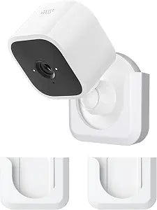 Blink Mini Camera Adhesive Wall Mount Bracket, Strong Adhesive Durable Camera Mount Stand for Blink Mini Indoor Camera, No Drill, No Screws (for Blink Mini-White)