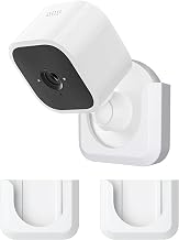 Blink Mini Camera Adhesive Wall Mount Bracket, Strong Adhesive Durable Camera Mount Stand for Blink Mini Indoor Camera, No Drill, No Screws (for Blink Mini-White)