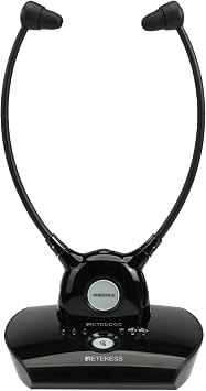 Retekess TA008 TV Headphones Wireless for Seniors,Wireless Headset System
