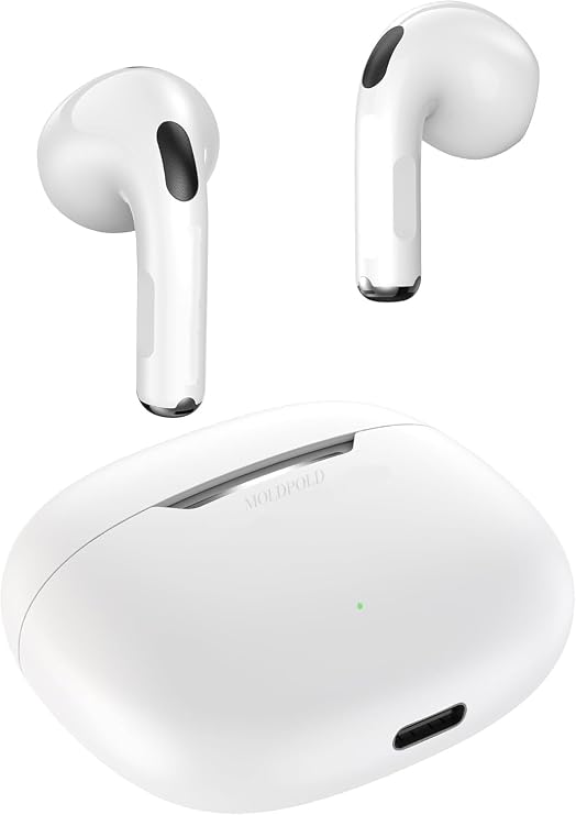 Wireless Earbuds Bluetooth 5.3 Headphones Noise Cancelling Air Buds Pods 3D Stereo Ear pods in-Ear Ear Buds with Deep Bass Earphones Sport Headsets for Android/Samsung/iOS iPhone