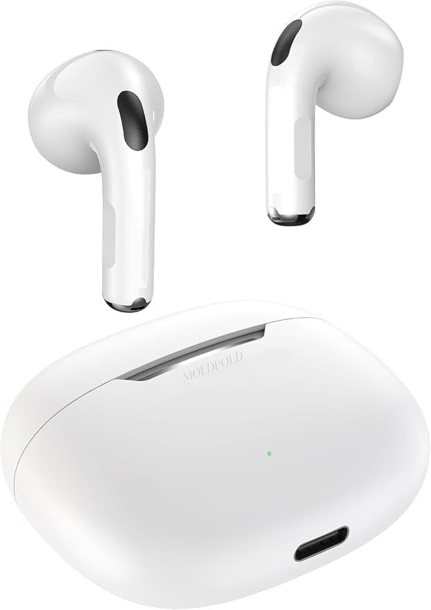 Wireless Earbuds Bluetooth 5.3 Headphones Noise Cancelling Air Buds Pods 3D Stereo Ear pods in-Ear Ear Buds with Deep Bass Earphones Sport Headsets for Android/Samsung/iOS iPhone