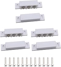 3 Sets MC-31B NC & NO Door Window Contact Sensor Alarm Magnetic Reed Switch with Screws White