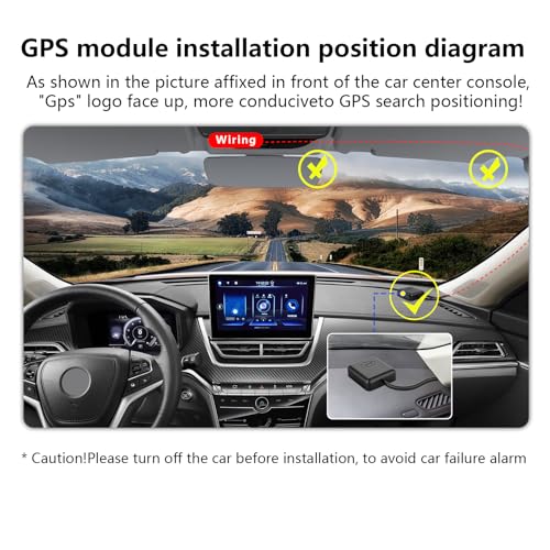 Mangoal Front 4K & Rear 1080p Dash Cam for Ford Fusion 2013-2020 Gen2