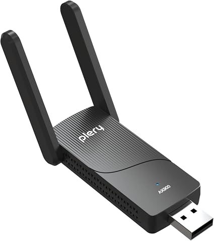 AX900 2-in-1 USB WiFi Adapter, Dual Band 5Ghz/2.4GHz for Desktop PC