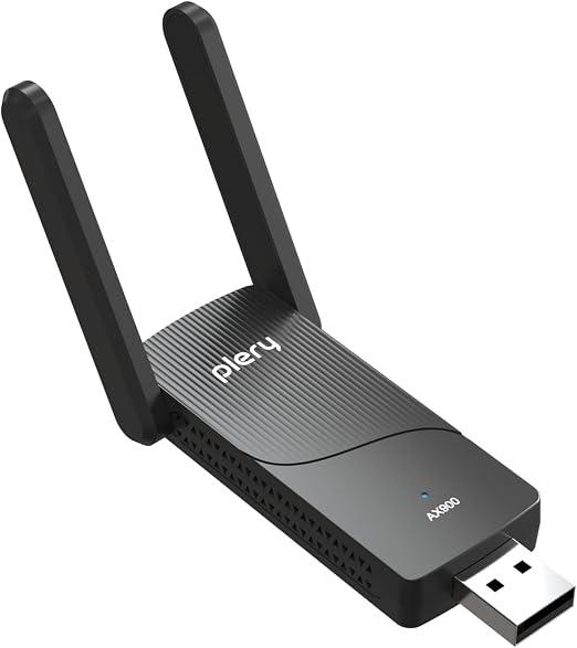 AX900 2-in-1 USB WiFi Adapter, Dual Band 5Ghz/2.4GHz for Desktop PC