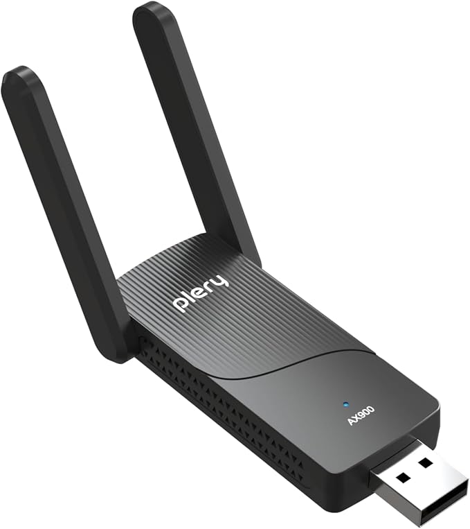 AX900 2-in-1 USB WiFi Adapter, Dual Band 5Ghz/2.4GHz for Desktop PC