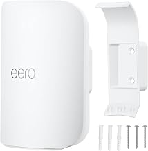 Wall Mount Bracket for eero Pro 7, Router Bracket Holder, No Messy Wires, Space Saving, Easy Installation, Wall Stand Bracket Only Compatible with eero Pro 7（1 Pack） - Image 1