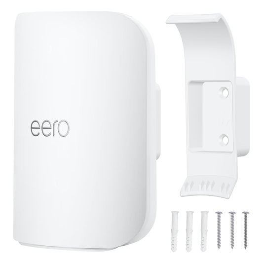 Wall Mount Bracket for eero Pro 7, Router Bracket Holder, No Messy Wires, Space Saving, Easy Installation, Wall Stand Bracket Only Compatible with eero Pro 7（1 Pack）