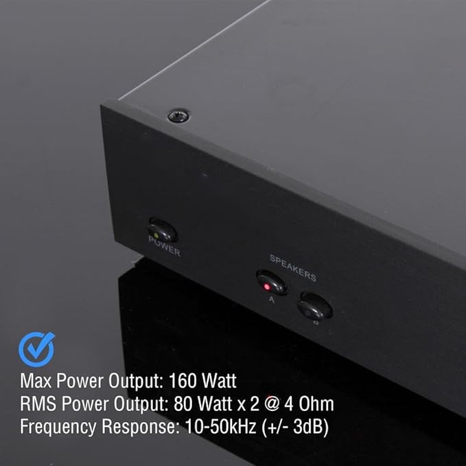 Home Theater Amplifier Audio Bluetooth MP3/USB/SD/AUX/FM Receiver System, with 4X 3.5'' 200 Watt 3-Way Weather Proof Mini Box Speakers (White), Enrock Audio 16-Gauge 50 Foot Speaker Wire