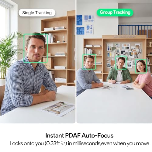 4K Ultra HD Webcam with 1/2.8"CMOS Sensor,PDAF Autof | Computer Access - Image 4