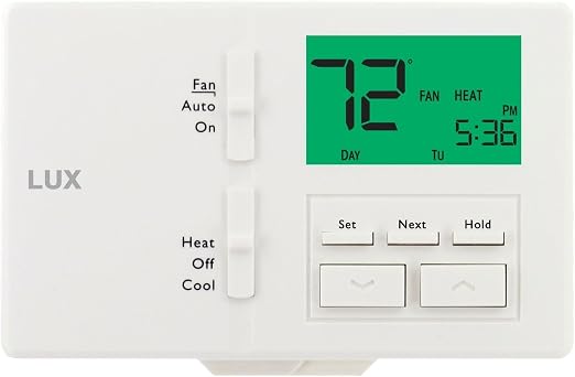 TX100E 7-Day Programmable 1-Heat/1-Cool Thermostat
