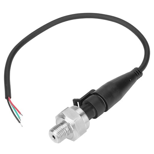 Pressure Sensor G1/4 Pressure Transducer Sensor Pressure Gauge Transduce Input 5V Output 0.5-4.5V / 0-5V Pressure Transmitter for Water Gas Oil (0-80PSI)