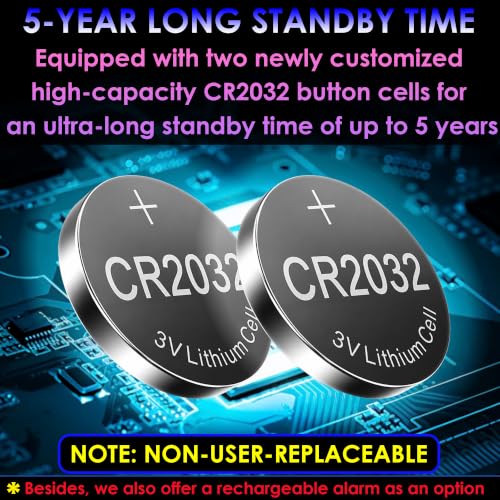 130db Personal Safety Alarm with Ultra Bright Strobe Light. Aqua