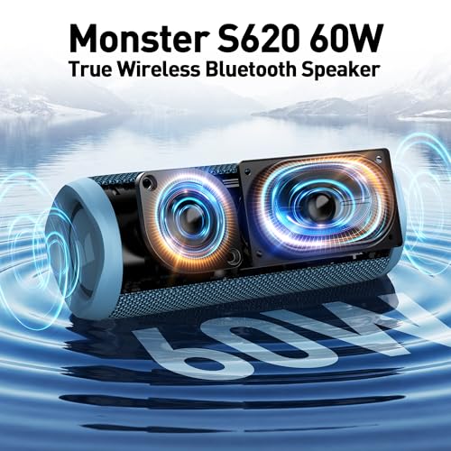 Monster S620 Bluetooth Speaker, Wireless Portable Ou | Audio Accessori - Image 4
