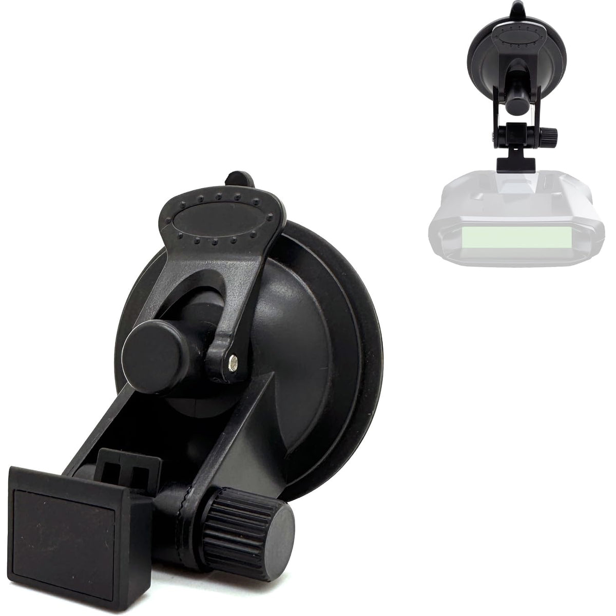 Enhanced Windshield Suction Radar Detector Mount w/EZ MAGnet connection