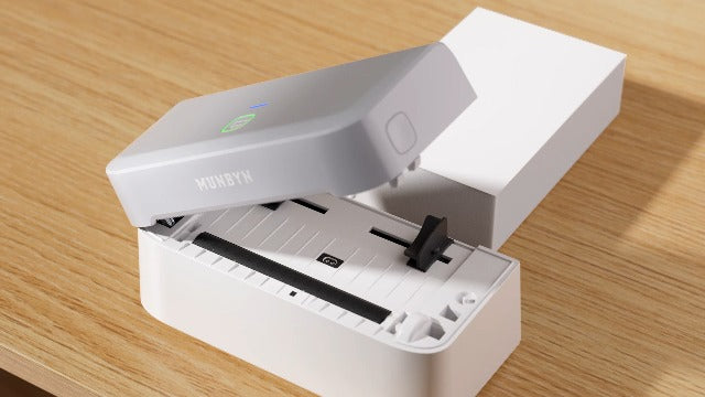 MUNBYN Bluetooth Thermal Label Printer, Wireless 4x6 Shipping Label Printer