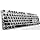 Wireless Typewriter Style Mechanical Keyboard with White Backlit, Full Size