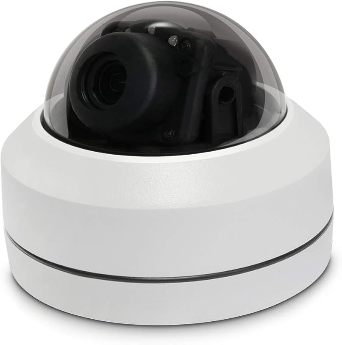 Outdoor 8MP 4K PTZ IP POE Dome Ceiling Security Camera Pan Tilt 5xOptical Zoom 100ft IR Night Vision Motion Detection Remote View RTSP