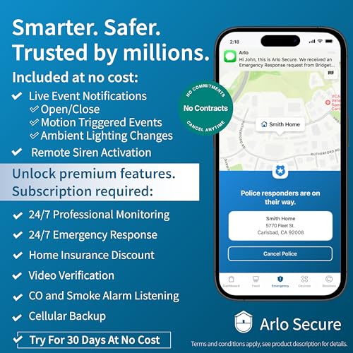 Arlo Home Security System - Alarm System with Wired | Computer Accesso - Image 6