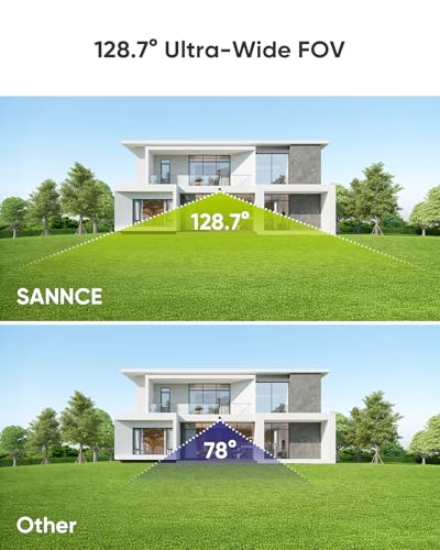 SANNCE 4K 8MP Full Color Night Vision PoE Bullet Cam | Smart Home - Image 4