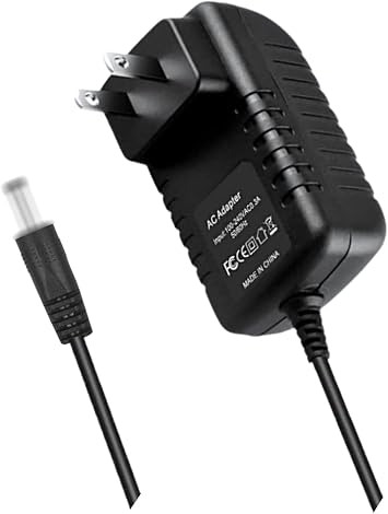 12V AC/DC Adapter Compatible with Black & Decker LEDLIB 755 LUMEM LED