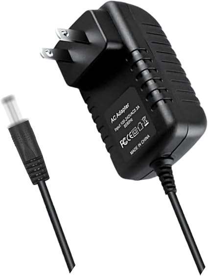 12V AC/DC Adapter Compatible with Black & Decker LEDLIB 755 LUMEM LED