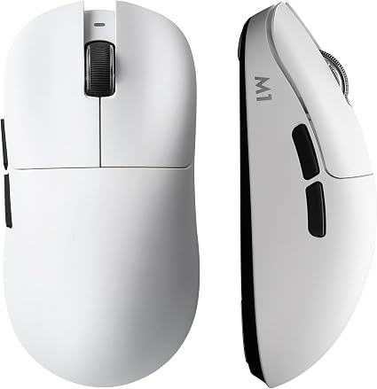 YUNZII M1 PAW3311 Sensor Wireless Gaming Mouse (White)