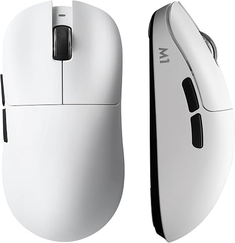 YUNZII M1 PAW3311 Sensor Wireless Gaming Mouse (White)