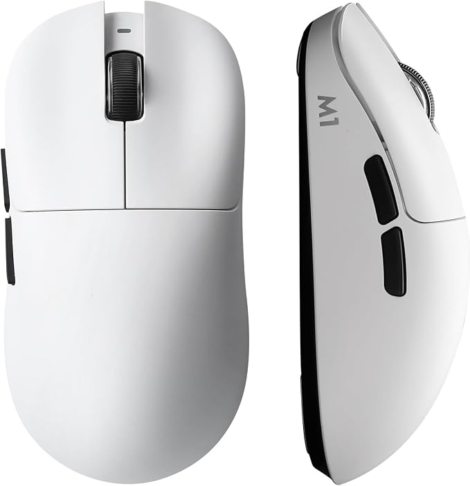 YUNZII M1 PAW3311 Sensor Wireless Gaming Mouse (White)