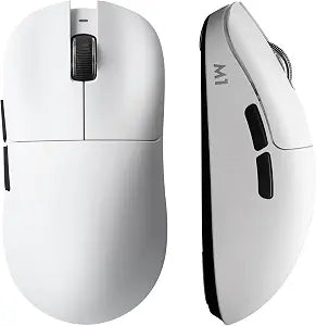 YUNZII M1 PAW3311 Sensor Wireless Gaming Mouse (White)