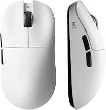 YUNZII M1 PAW3311 Sensor Wireless Gaming Mouse (White) - Image 1