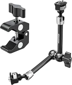 NEEWER 11" Articulating Magic Arm Clamp Mount with Super Clamp, ST16C