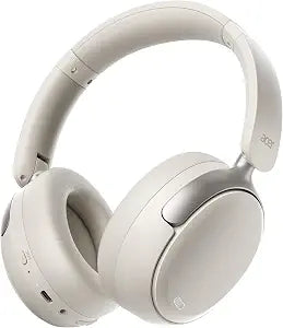 Acer OHR516 Noise Cancelling Headphones - Over Ear, 60H Battery, White