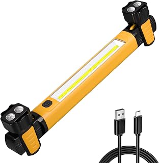 Work Light, 2500LM Bright Mechanic Under Hood Work Light Bar, Orange, 1 Pc - Image 1