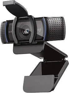 Logitech C920S HD Pro Webcam Full 1080p/30fps Video Calling Clear Stereo