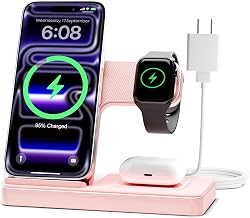 GETPALS Wireless Charger iPhone Charging Station for Apple Multiple Devices - Image 1