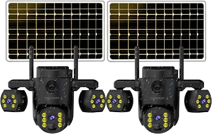 Triple Lens Outdoor Wireless Security Camera, Outdoor Cameras for Home Security, Color Night Vision, Outdoor Camera Two Way Audio for Home and Farm - Image 4