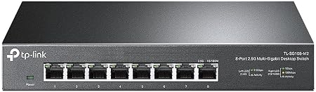TP-Link TL-SG108-M2, 8 Port Multi-Gigabit Unmanaged Ethernet Switch