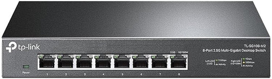 TP-Link TL-SG108-M2, 8 Port Multi-Gigabit Unmanaged Ethernet Switch - Image 1