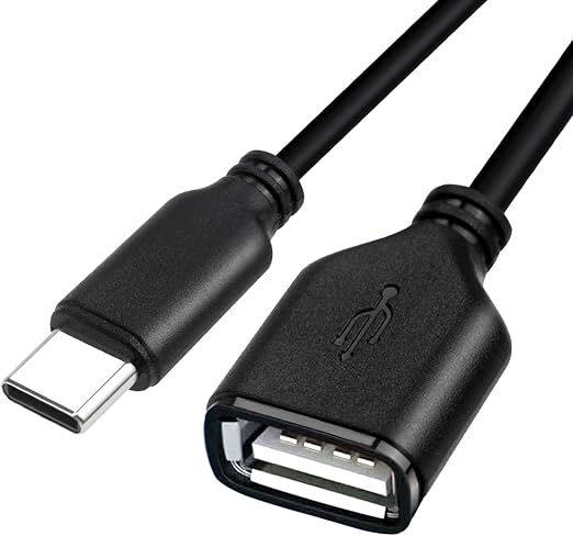 Slim USB C to USB A Female 30ft Cable, Long USB2.0 Cable USB A to Type C (NOT Fast Charging) Long USB2.0 Cable Data for PS5, Keyboard, Mouse and More! The Wire Diameter is 2.8 MM